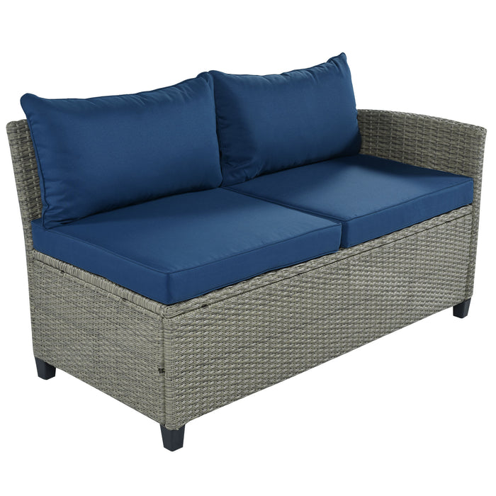 5-Piece Wicker Patio Set