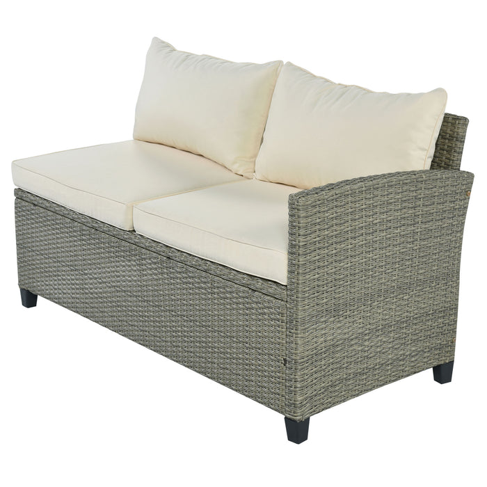 5-Piece Wicker Patio Set