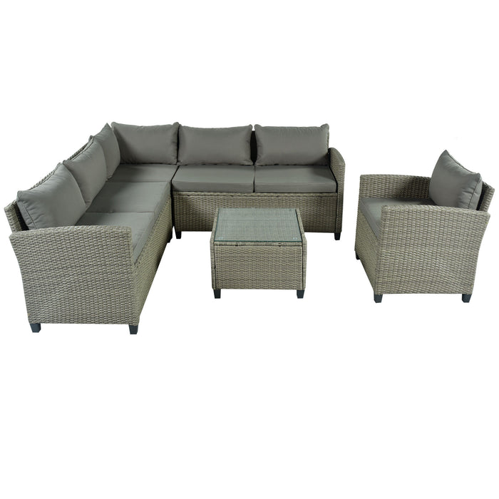 5-Piece Wicker Patio Set