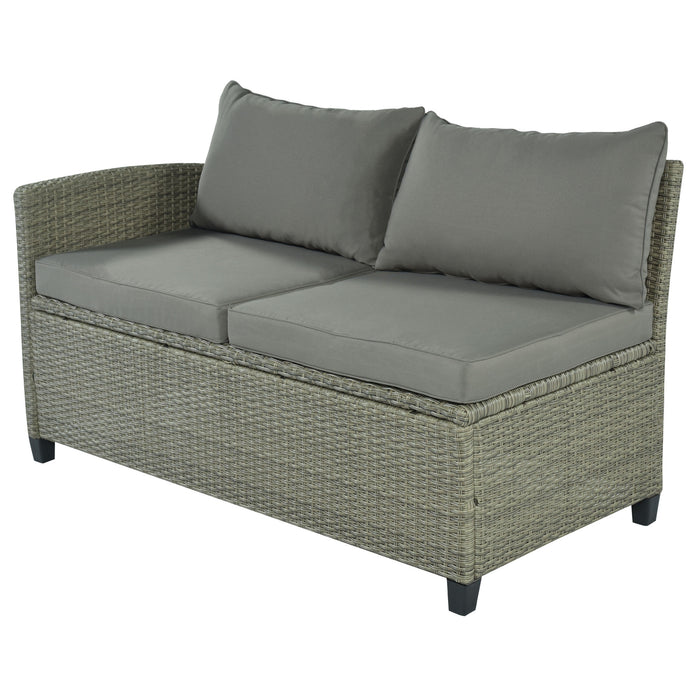 5-Piece Wicker Patio Set